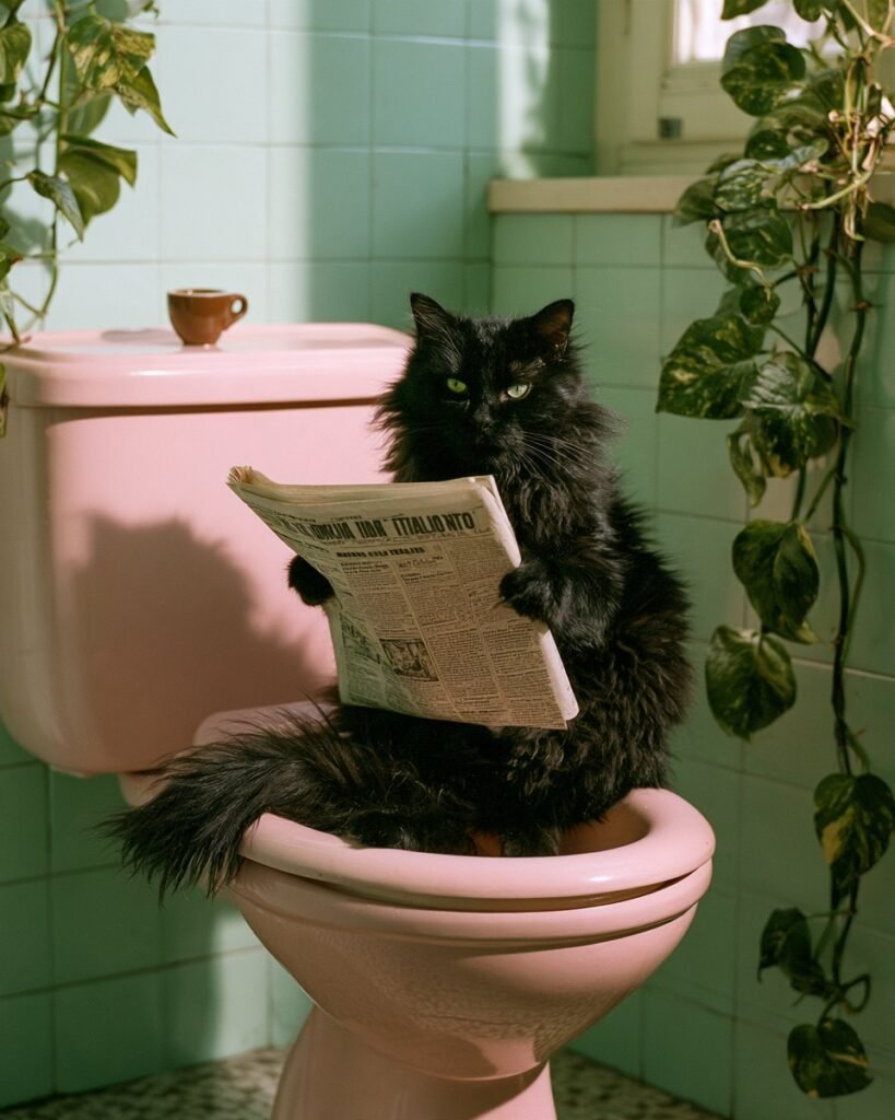La Gazzetta, Fauna art print by Misprint. Do not knock. He’s on page six.
