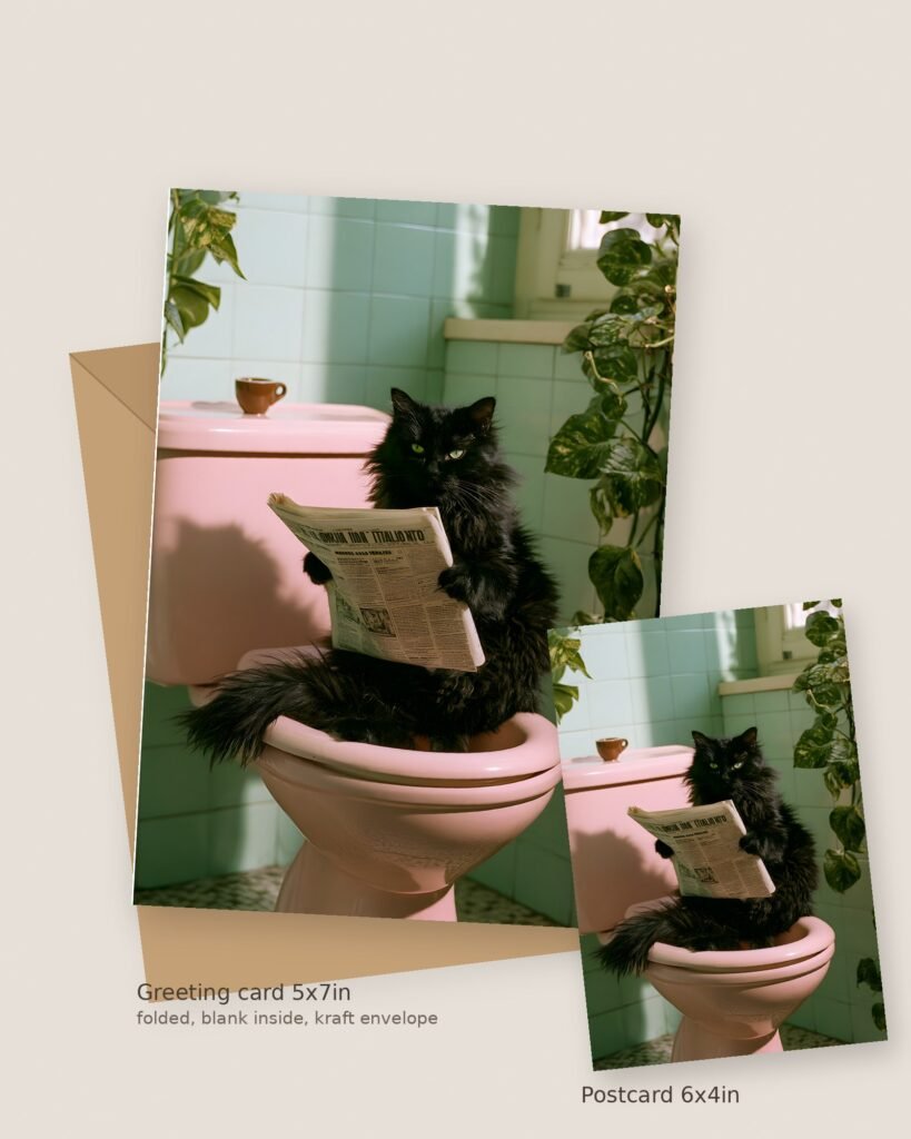 La Gazzetta Greeting Card & Postcard