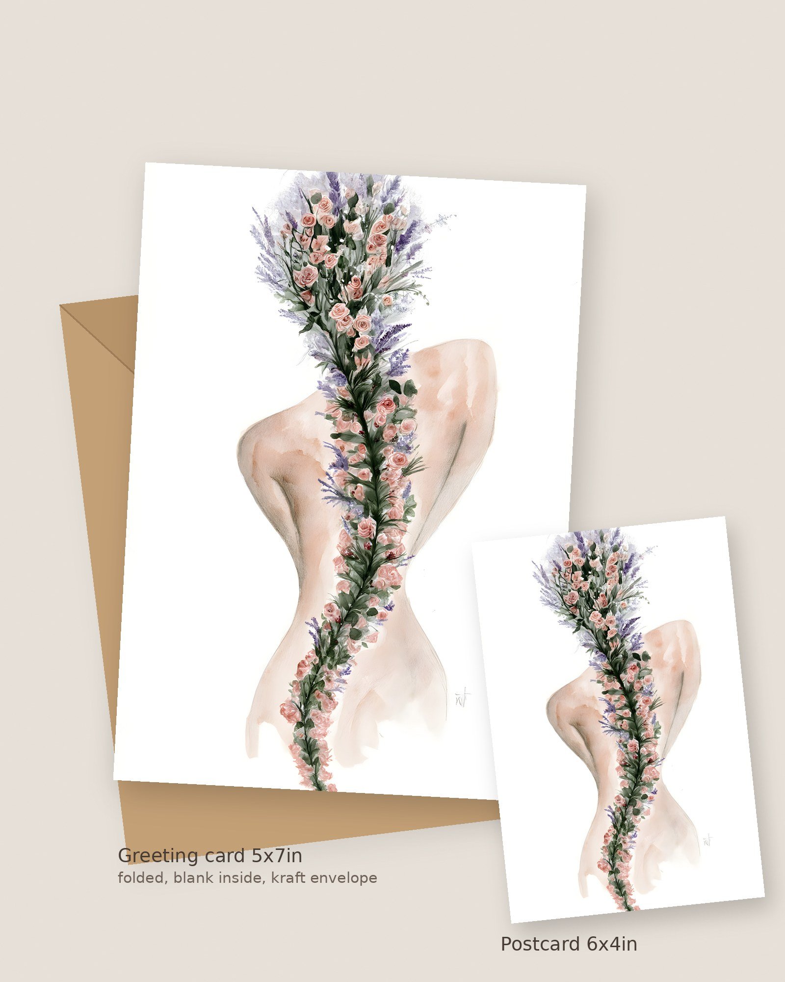 The Braid Greeting Card & Postcard